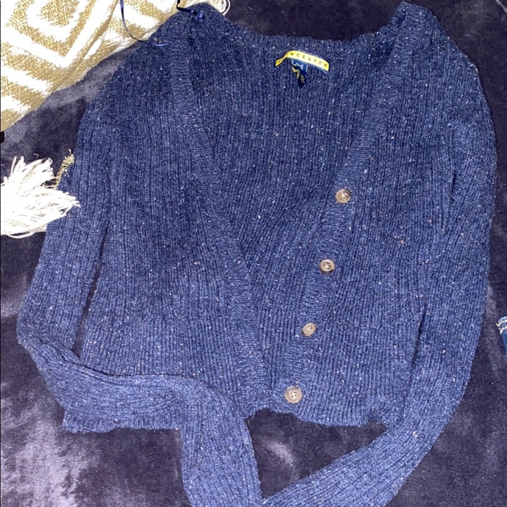 Blue sweater